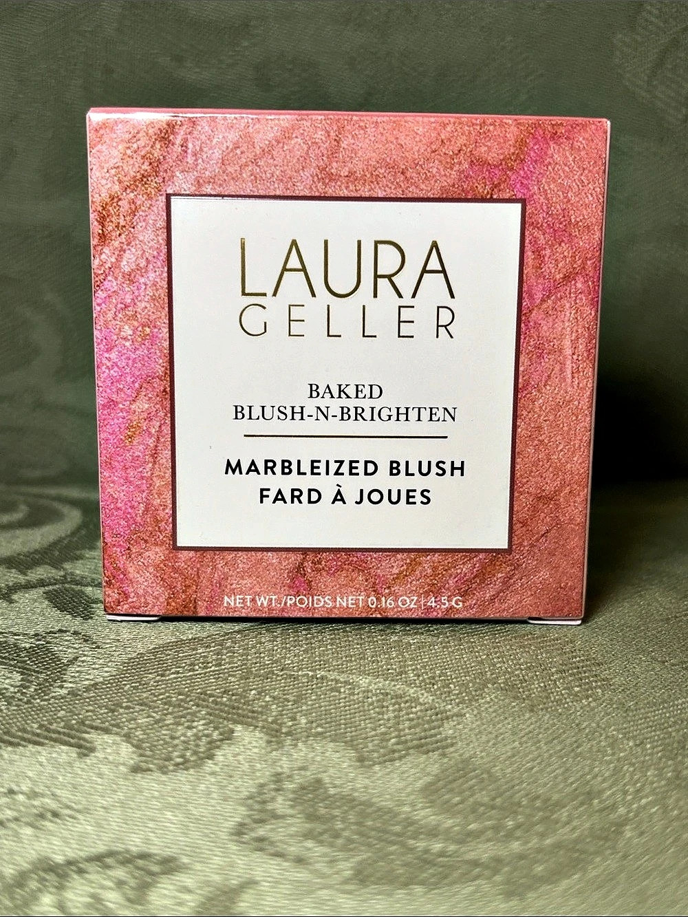 Laura Geller Baked Blush-n-Brighten Marbleized Blush Pink